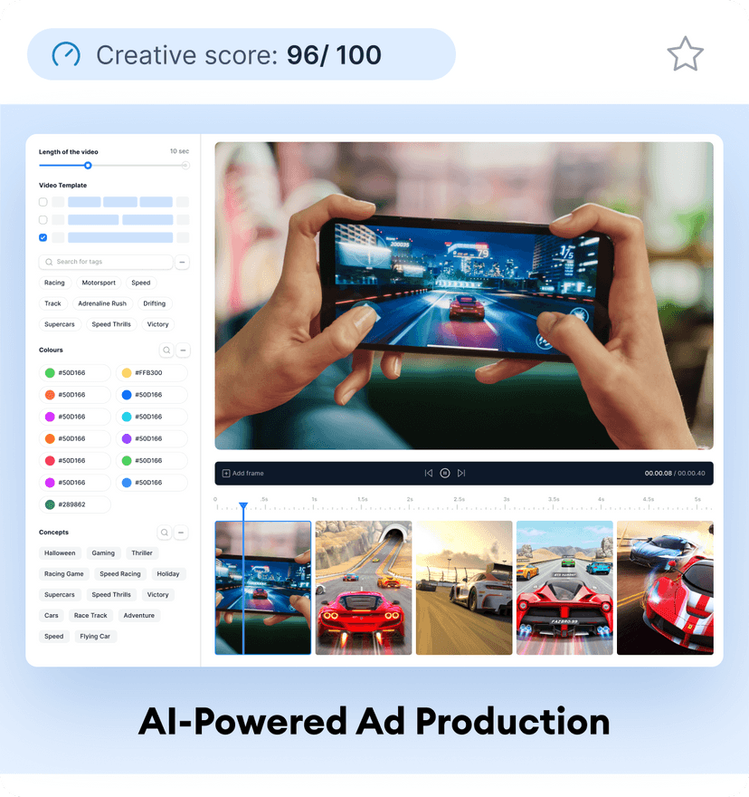 Revolutionary AI-generated video ad creatives for unparalleled engagement